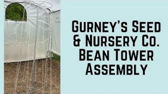 'Video thumbnail for Gurney’s Seed & Nursery Co. Bean Tower Assembly'