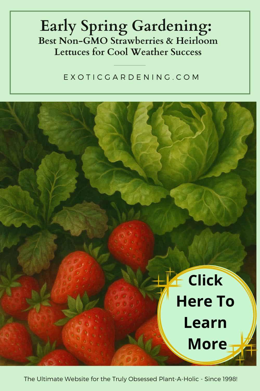 Artistic still life of strawberries and leafy greens painted in a realistic botanical style with rich, warm tones.