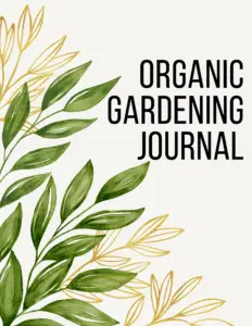 organic garden planner freebie cover